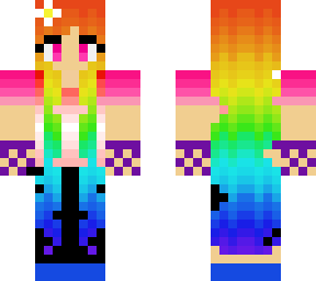 rainbow candy girl