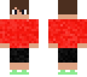 red and black boy
