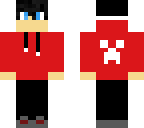 red creeper hoodie