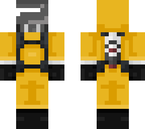 rust yellow scientist