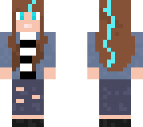 tomboy girl with headphones