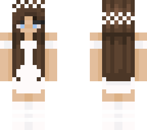 white dress