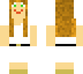 {created by bubblybunny} girl in white dress