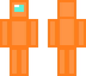 among us - orange  crewmate