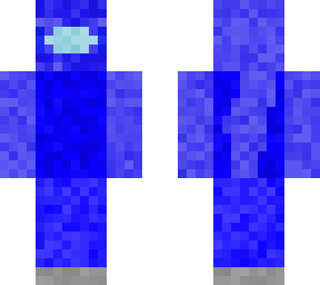 among us blue (imposter or crewmate)