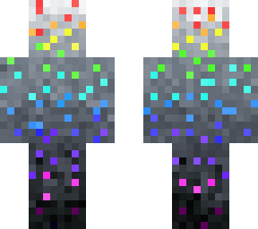 b&w/rainbow gradient