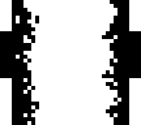 black and white corrupt