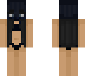 black bikini