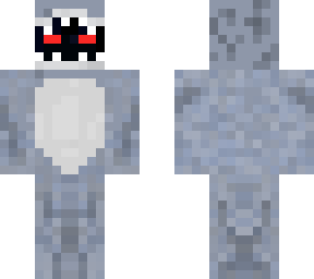 black corrupted in shark suit
