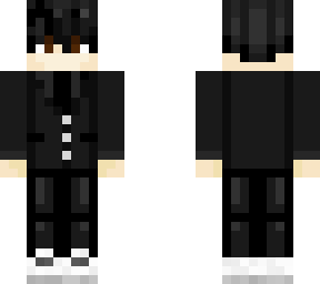 black suit