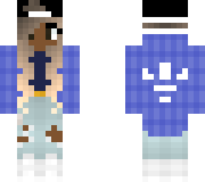 blue adidas girl 2
