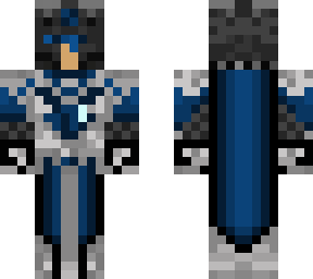 blue and black knight (request)