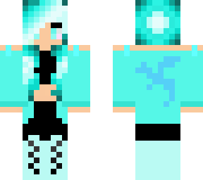 blue girl