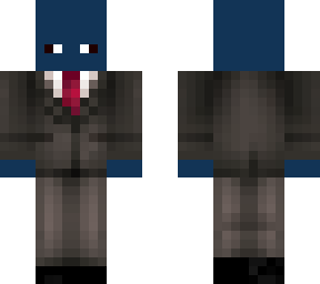 blue suit man