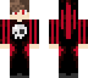 boy in a red hoodie