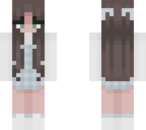 brown hair green eyes girl