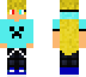 creeper hoodie girl cyan hoodie