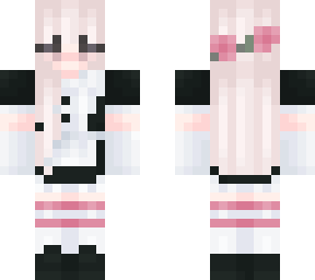 drip_ maid dress