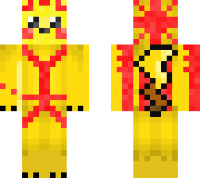 fire and electric type pikachu