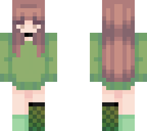 green girl