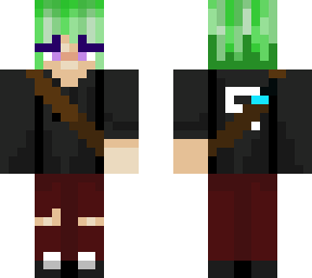 green hair