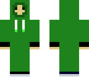 green hoodie teen
