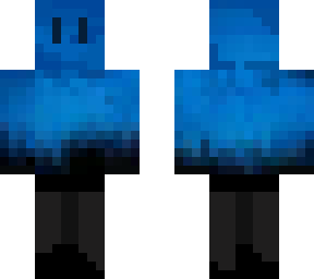 high textured blue blob (made on mobile)
