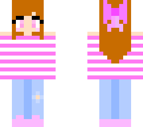 how my friend lucia would look in minecraft