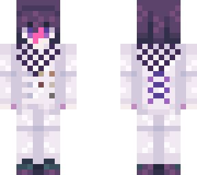 kokichi with blood