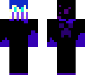 me in a enderman suit