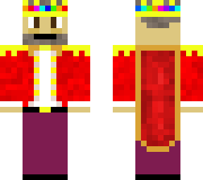 old king with sword