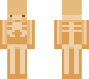 orange skeleton