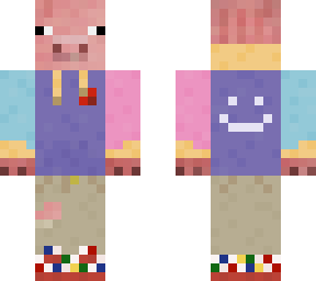 pig with hoodie