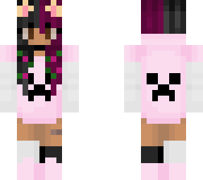 pink creeper girl