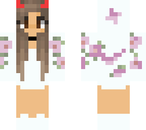 pink rose hoodie girl