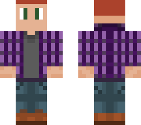 purple flannel