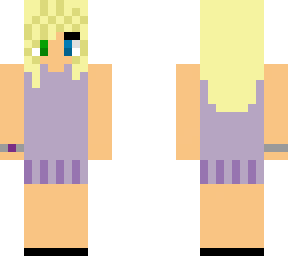 purple party girl