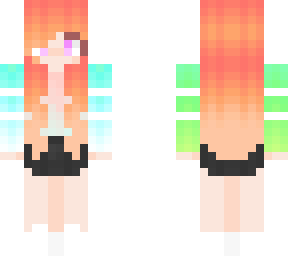 rainbow adidas girl