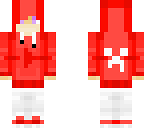 red creeper hoodie