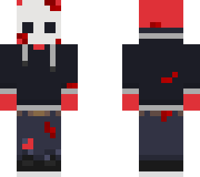 red guy but scary