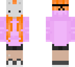 redhead bunny mask