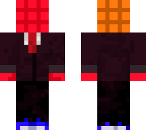 rubik's cube head!