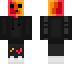 slime fire black outfit