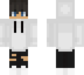 white hoodie