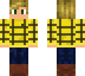 yellow sweater skin