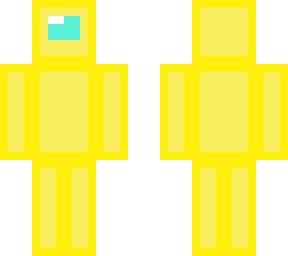 among us - yellow  crewmate