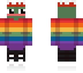birthday cake hat rainbow shirt pepe