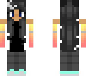 black and rainbow girl