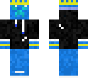 blue creeperman hoodie