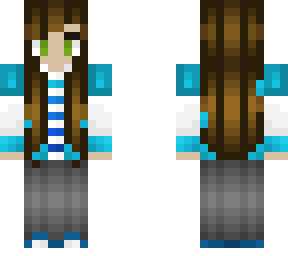 blue person
